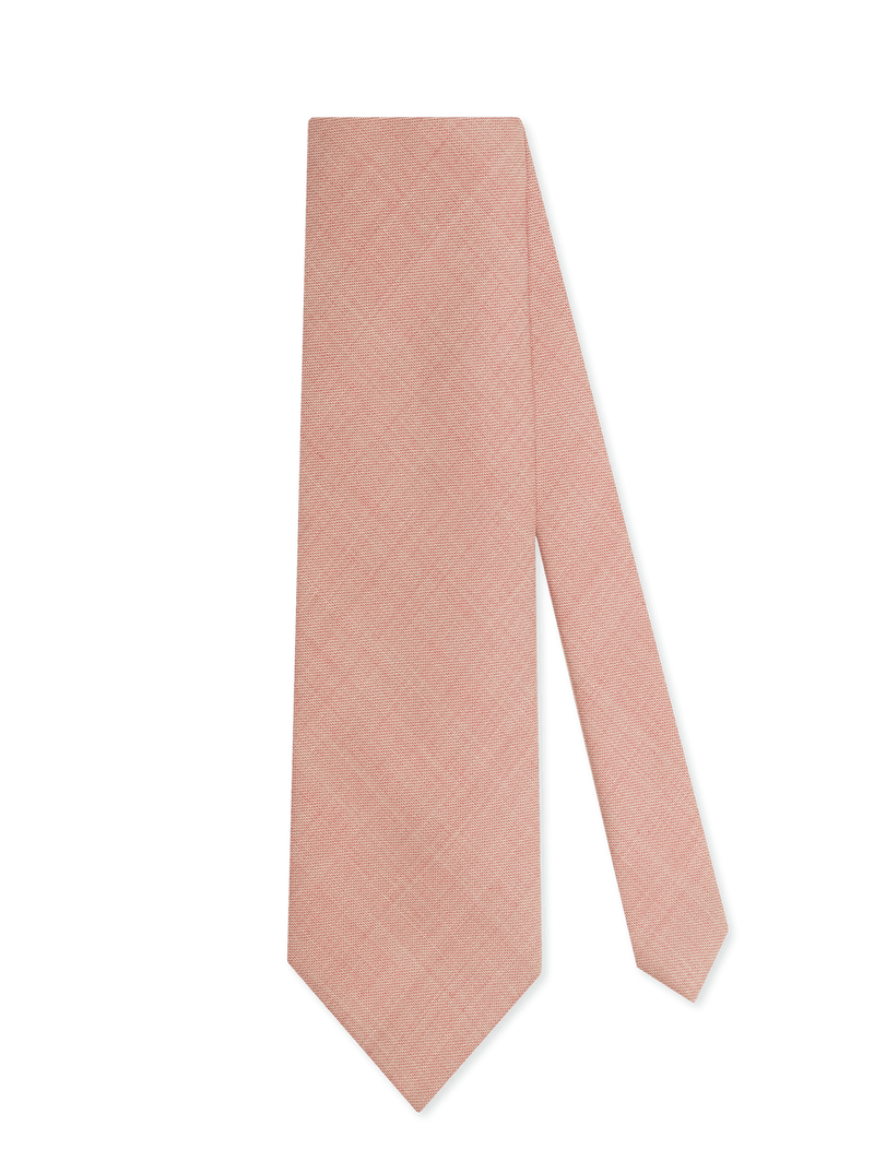 BLUSH WOOL TIE - edwingjsons